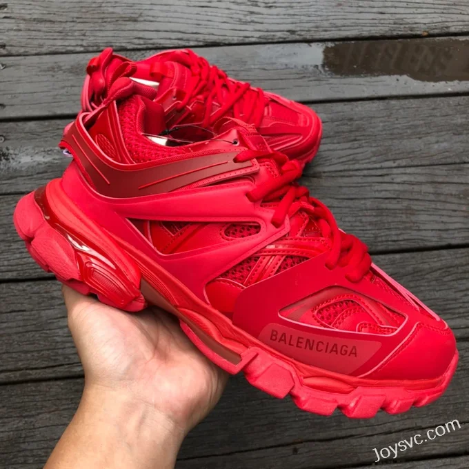 Balenciaga Triple S Red Sneakers