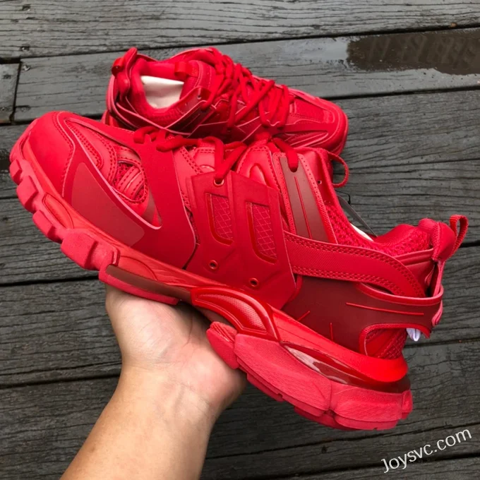 Balenciaga Triple S Red Sneakers