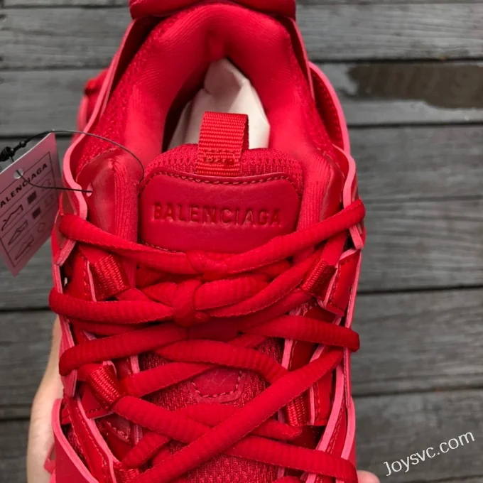 Balenciaga Triple S Red Sneakers