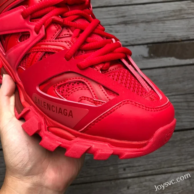 Balenciaga Triple S Red Sneakers