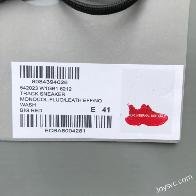 Balenciaga Triple S Red Sneakers