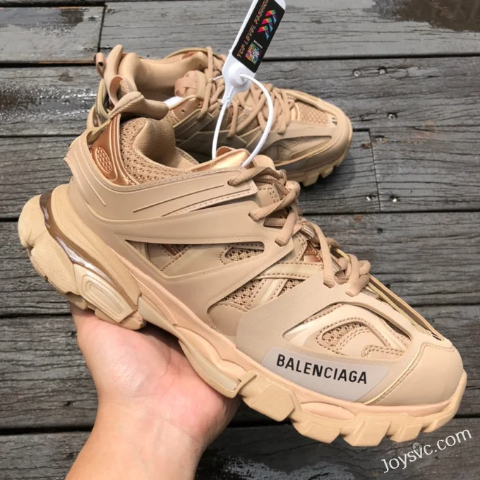 Balenciaga Triple S Khaki Sneakers