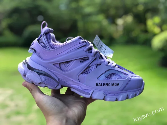 Balenciaga Triple S Violet Sneakers