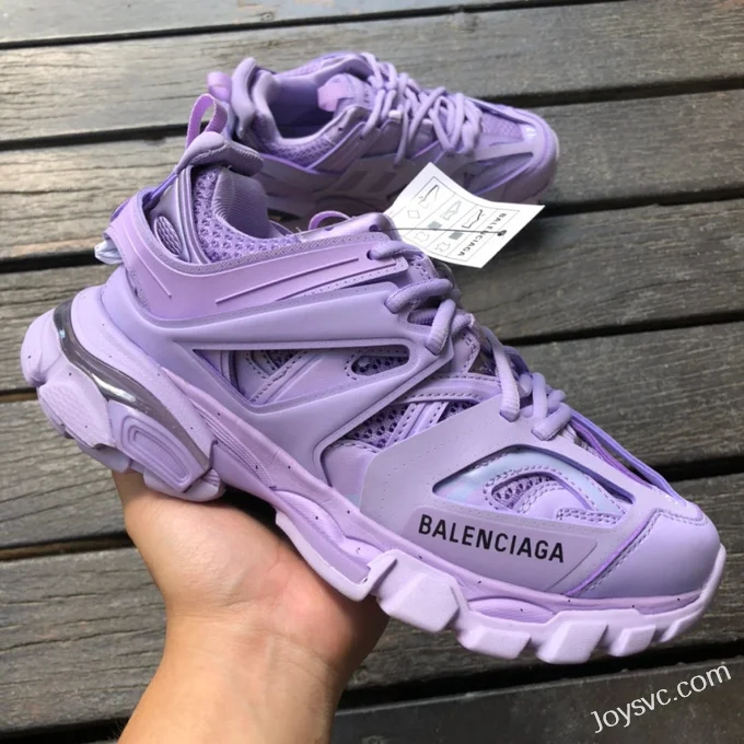 Balenciaga Triple S Violet Sneakers