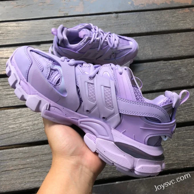 Balenciaga Triple S Violet Sneakers