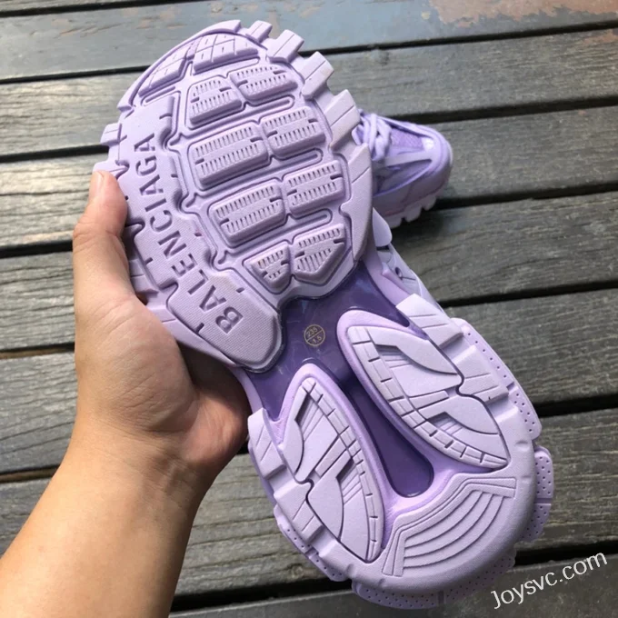 Balenciaga Triple S Violet Sneakers