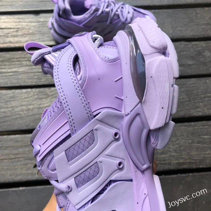 Balenciaga Triple S Violet Sneakers