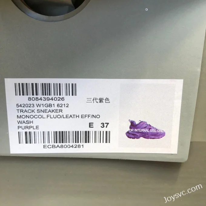 Balenciaga Triple S Violet Sneakers