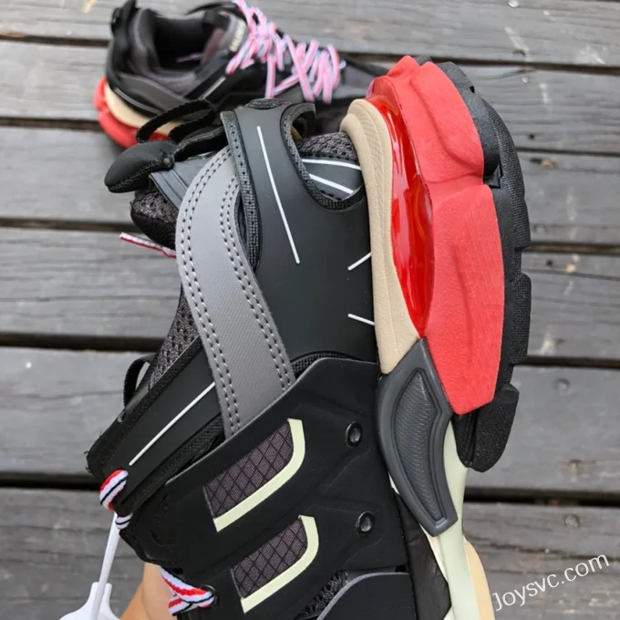 Balenciaga Triple S Black Red Sneakers