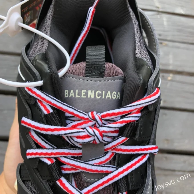 Balenciaga Triple S Black Red Sneakers