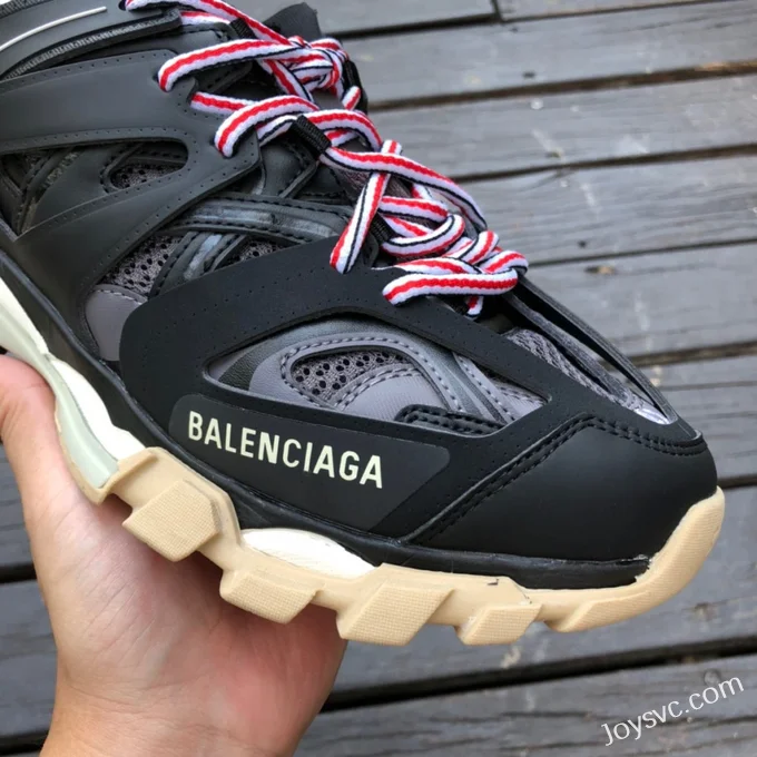 Balenciaga Triple S Black Red Sneakers