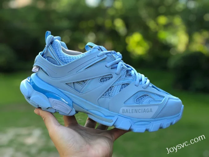 Balenciaga Triple S Light Blue Sneakers