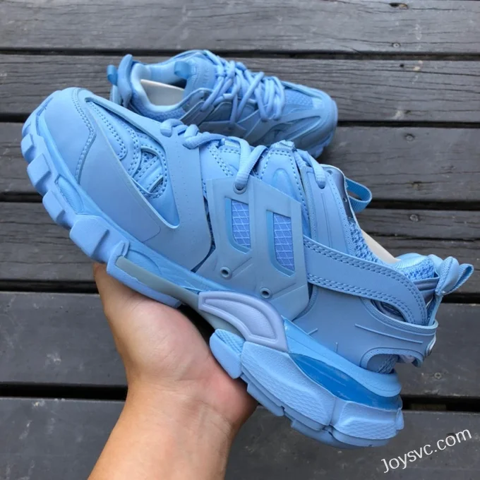 Balenciaga Triple S Light Blue Sneakers