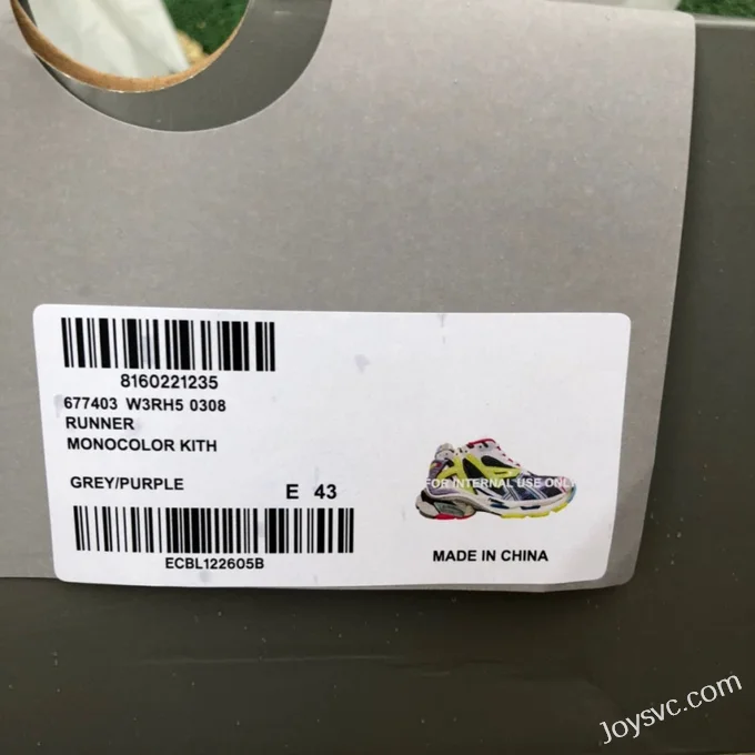 Balenciaga Runner Rainbow Sneakers 211112ss0816