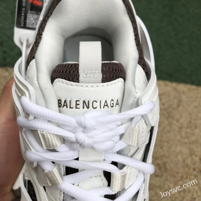 Balenciaga Triple S White Coffee Sneakers