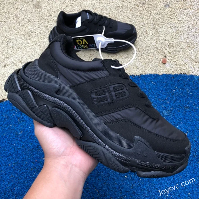 Balenciaga BB Logo Black Sneakers