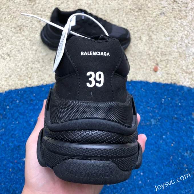 Balenciaga BB Logo Black Sneakers