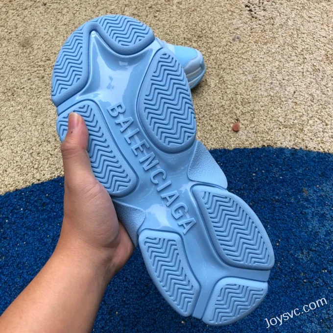 Balenciaga BB Logo Blue Sneakers