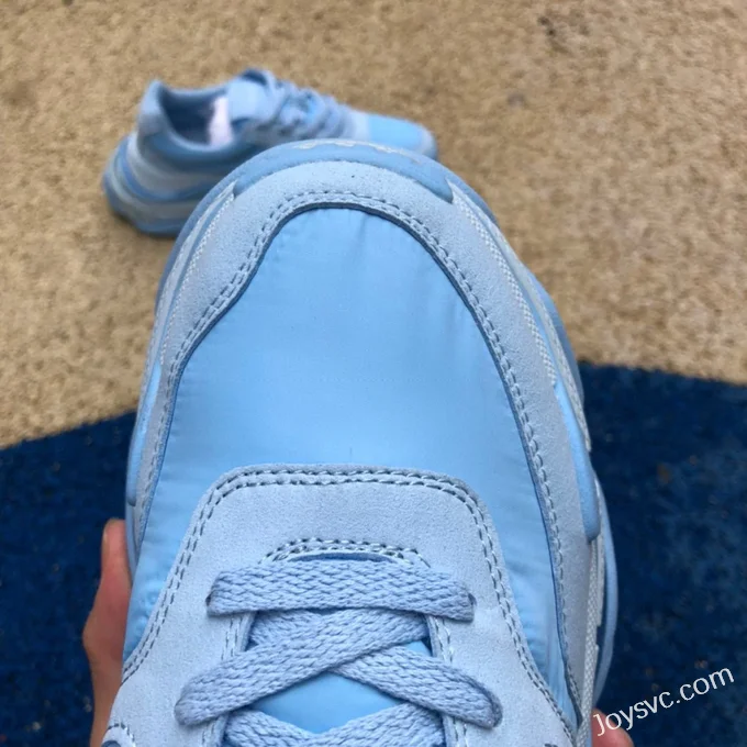 Balenciaga BB Logo Blue Sneakers