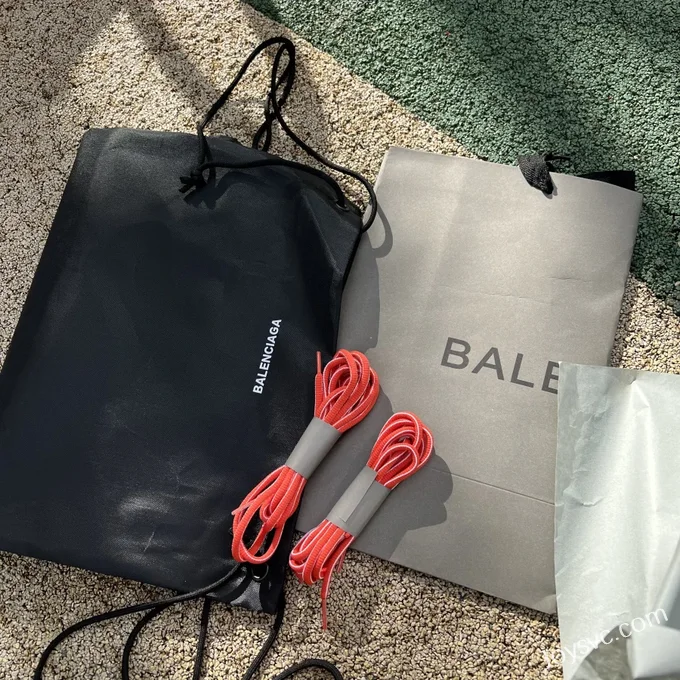 Balenciaga Triple S White Red Sneakers