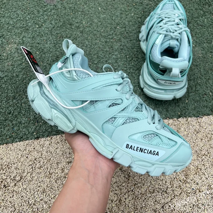 Balenciaga Triple S Mint Green Sneakers