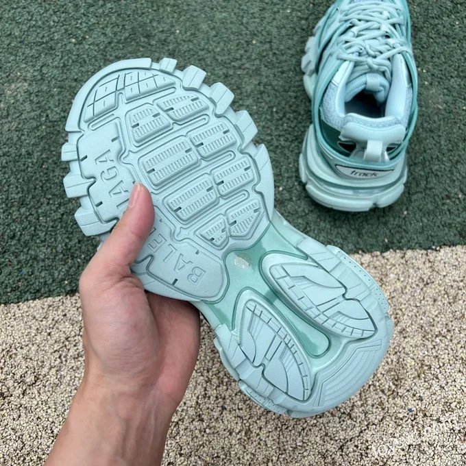 Balenciaga Triple S Mint Green Sneakers