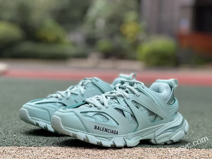 Balenciaga Triple S Mint Green Sneakers