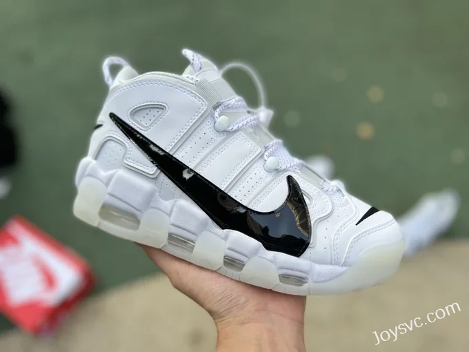 Nike Air More Uptempo 96 Black White Big Swoosh DQ5014-100