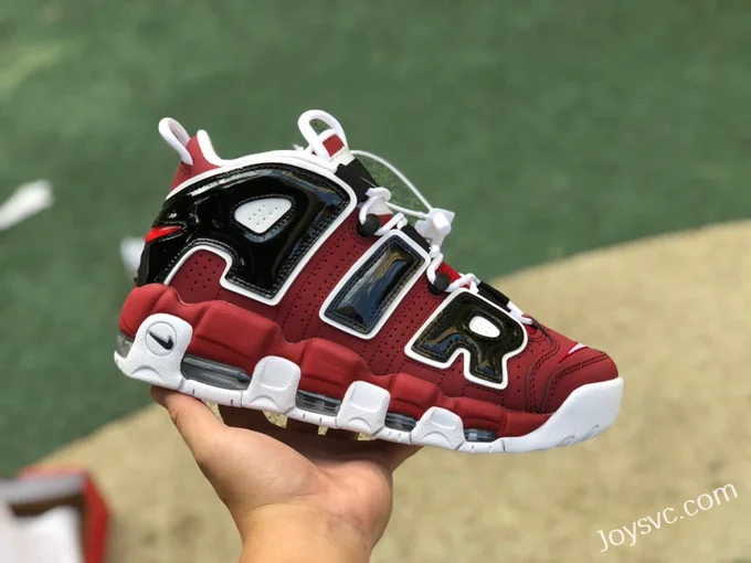 Nike Air More Uptempo Black Red 921948-600