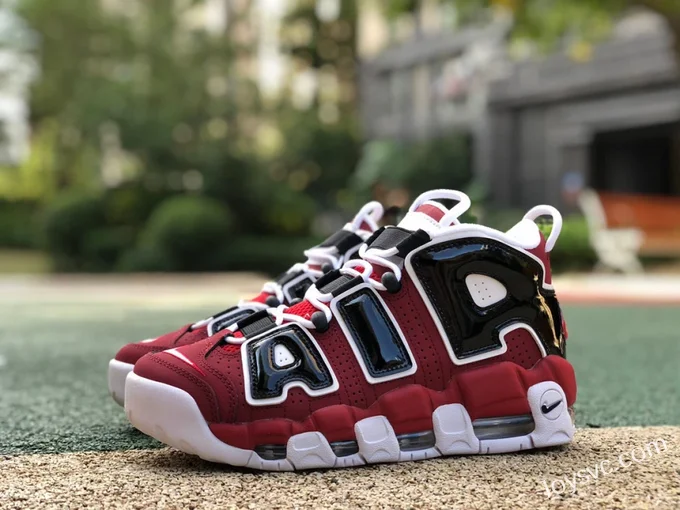 Nike Air More Uptempo Black Red 921948-600