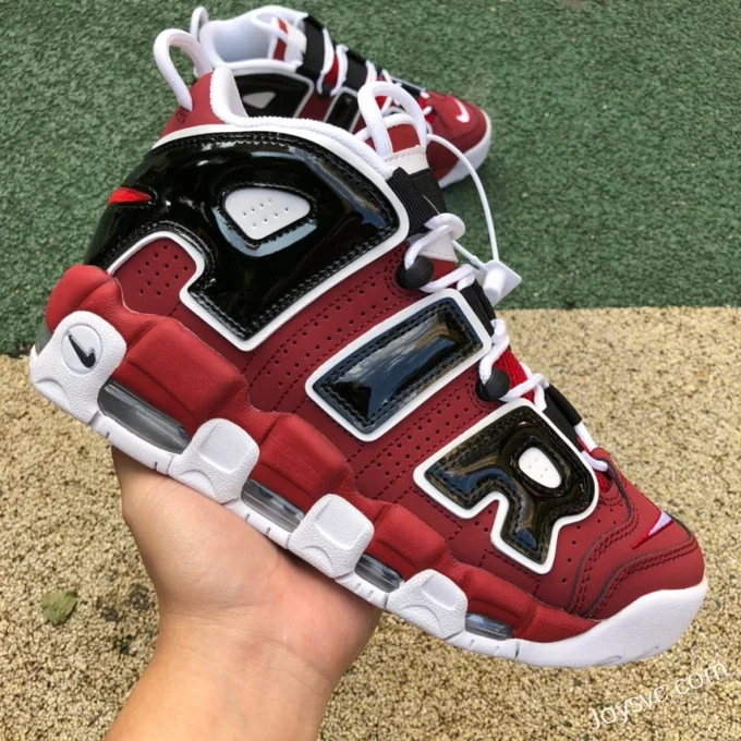 Nike Air More Uptempo Black Red 921948-600