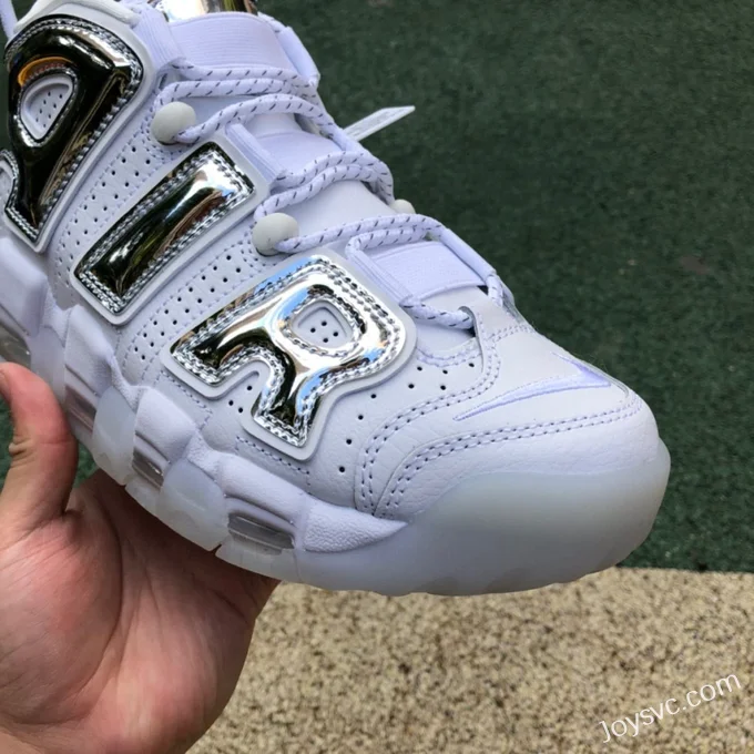 Nike Air More Uptempo Chrome Liquid Silver 917593-100