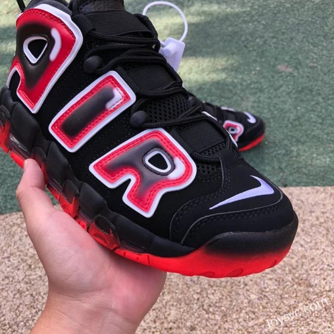 Nike Air More Uptempo 96 Black Red Gradient 917593-100