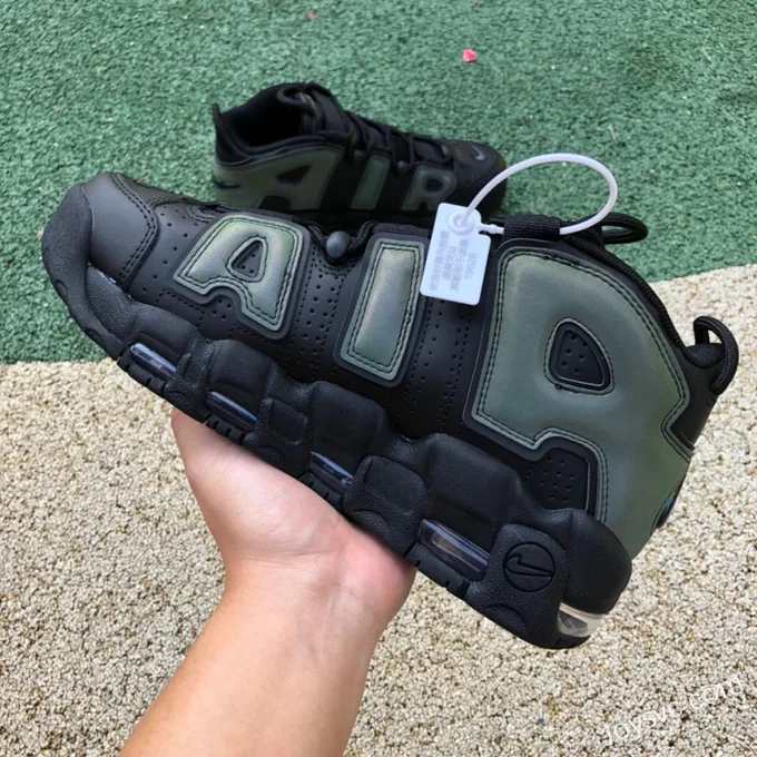 Nike Air More Uptempo 96 Black Green 3M 922845-001