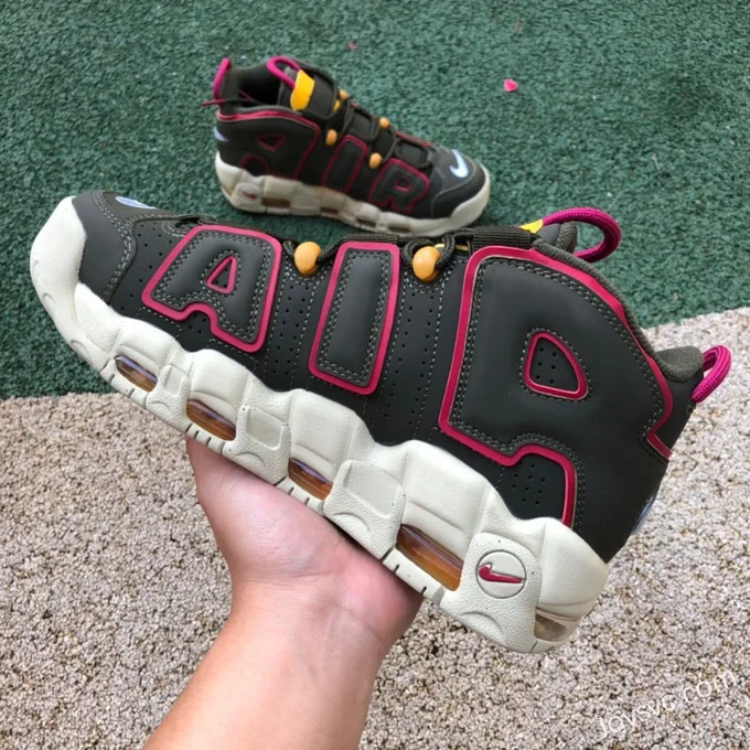 Nike Air More Uptempo 96 Olive Green Red DH0622-300