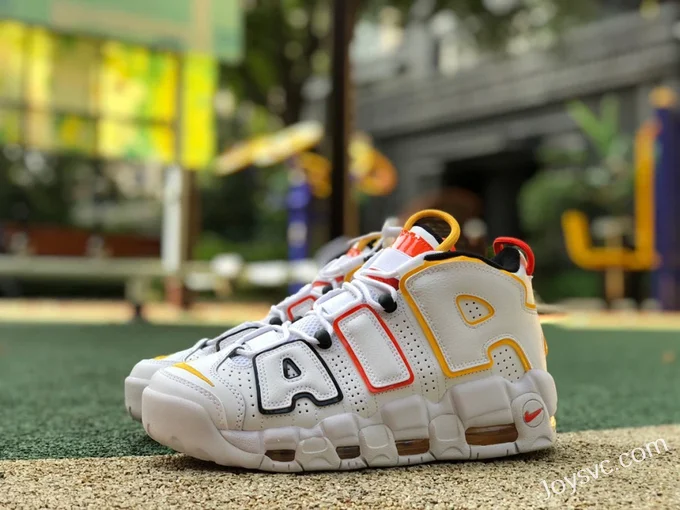 Nike Air More Uptempo 96 White Red Yellow DD9223-100