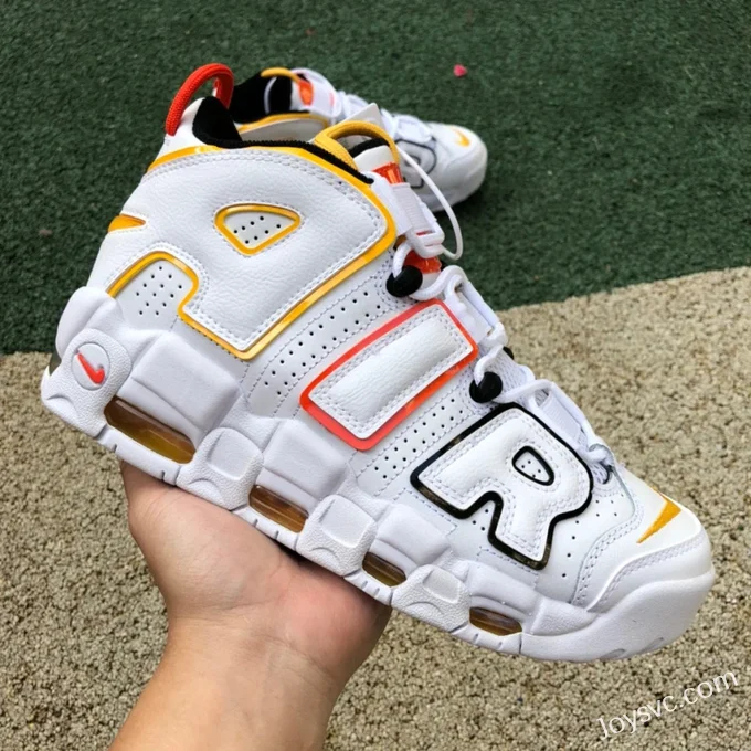 Nike Air More Uptempo 96 White Red Yellow DD9223-100