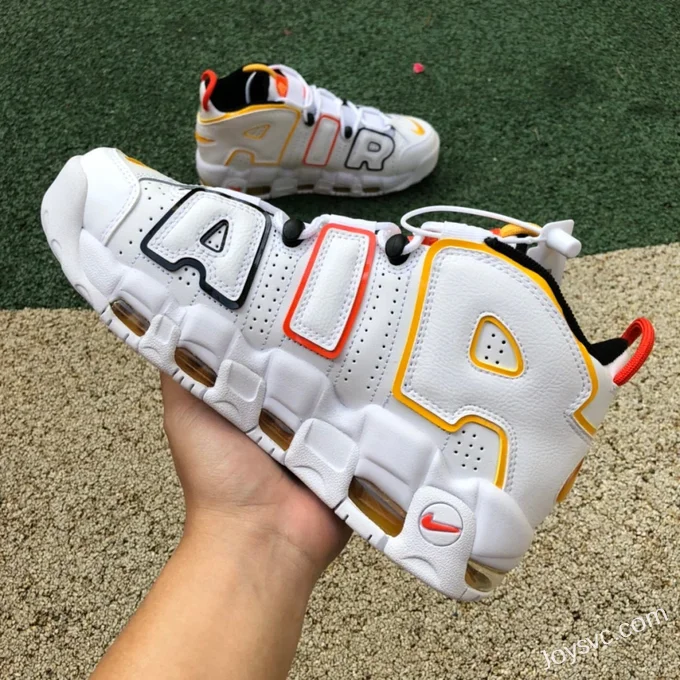 Nike Air More Uptempo 96 White Red Yellow DD9223-100