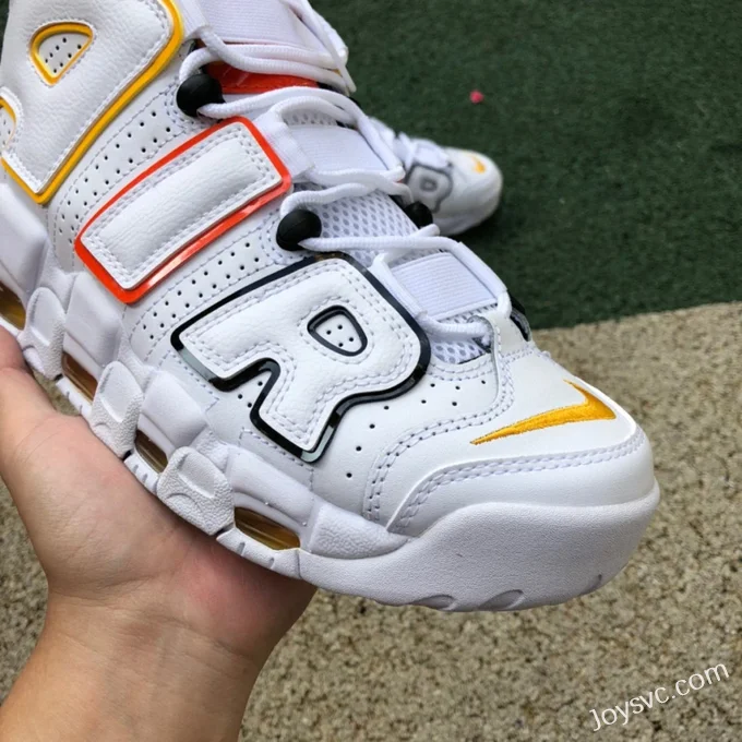 Nike Air More Uptempo 96 White Red Yellow DD9223-100