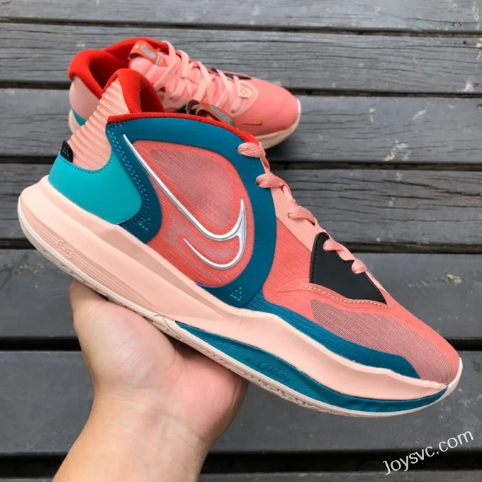 Nike Kyrie Low 5 Dirty Pink Green Basketball Shoes DJ6012-800