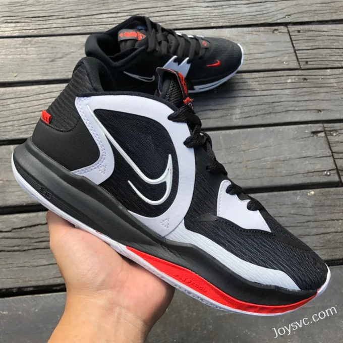 Nike Kyrie Low 5 Black White Basketball Shoes DJ6012-001