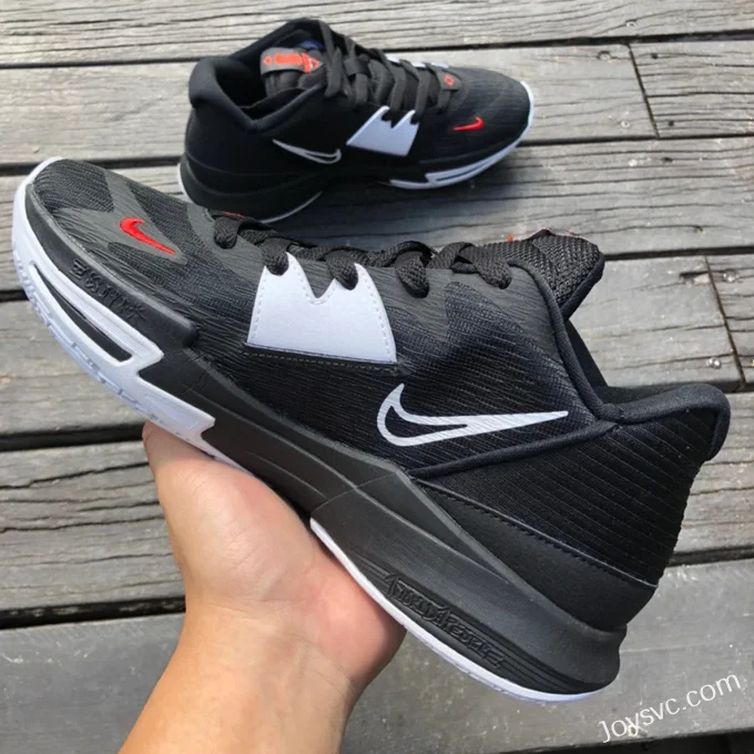 Nike Kyrie Low 5 Black White Basketball Shoes DJ6012-001