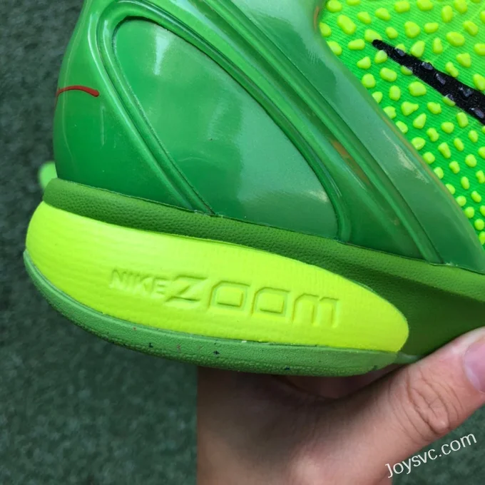 Nike Zoom Kobe 6 Grinch - Green Christmas Basketball Shoes