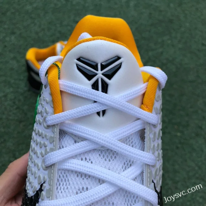 Nike Kobe 6 Protro Playoffs - White Yellow Basketball Shoes