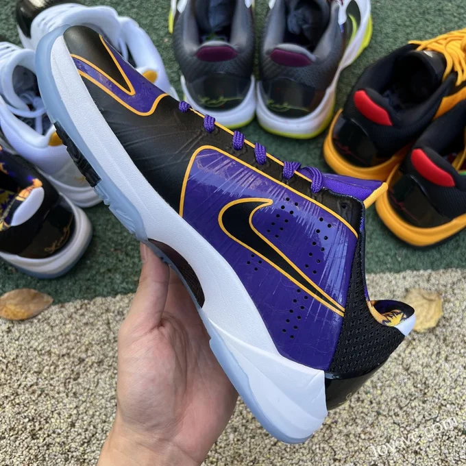 Nike Kobe 5 Protro Lakers - Purple Gold Basketball Shoes