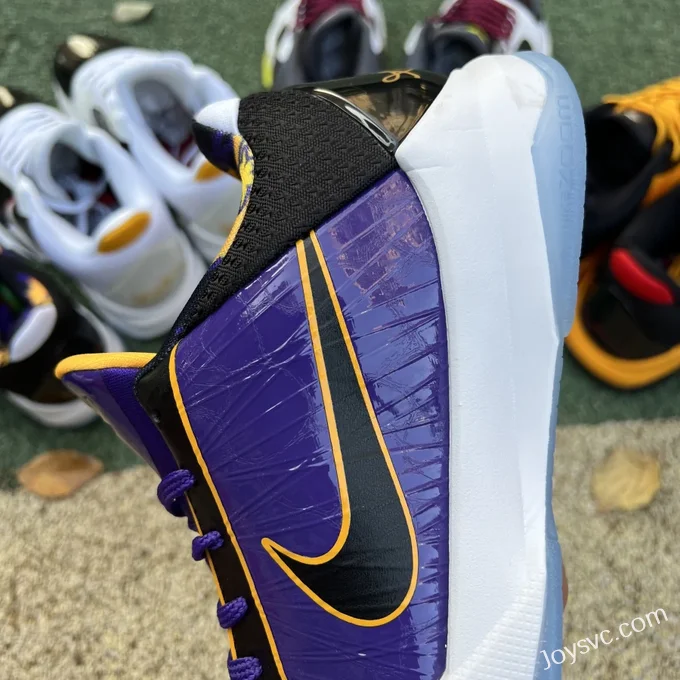 Nike Kobe 5 Protro Lakers - Purple Gold Basketball Shoes