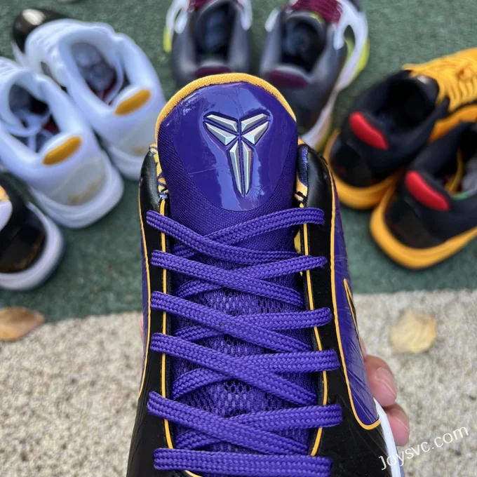 Nike Kobe 5 Protro Lakers - Purple Gold Basketball Shoes