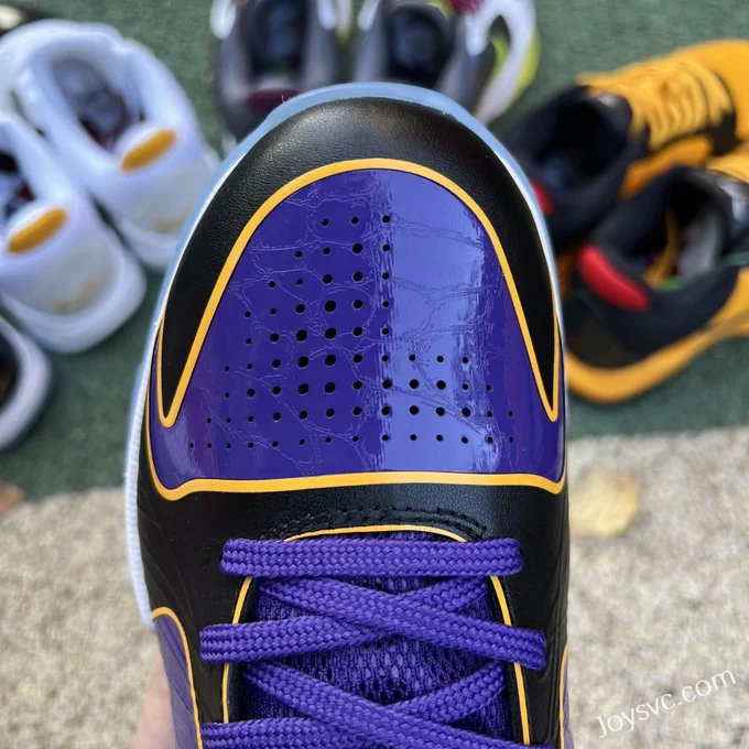 Nike Kobe 5 Protro Lakers - Purple Gold Basketball Shoes