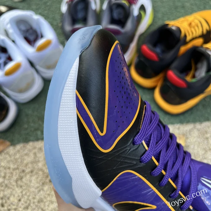 Nike Kobe 5 Protro Lakers - Purple Gold Basketball Shoes