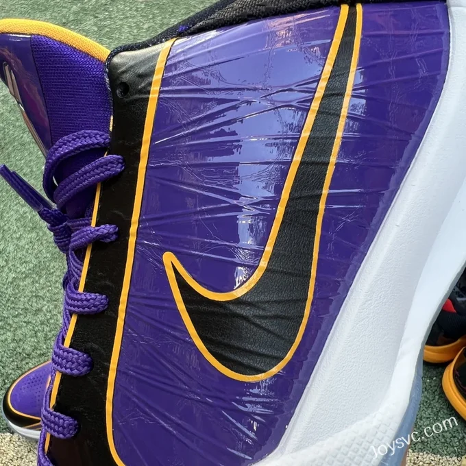 Nike Kobe 5 Protro Lakers - Purple Gold Basketball Shoes